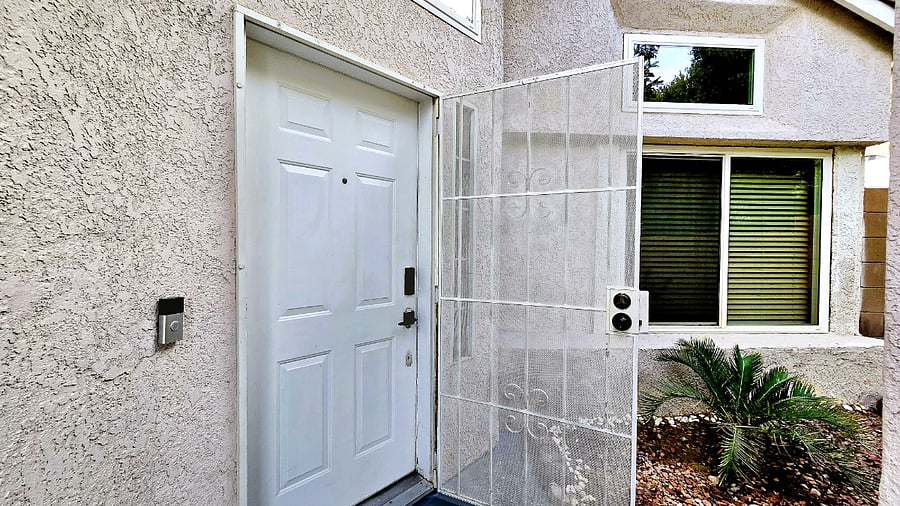Main Entry Door with Self Check-In