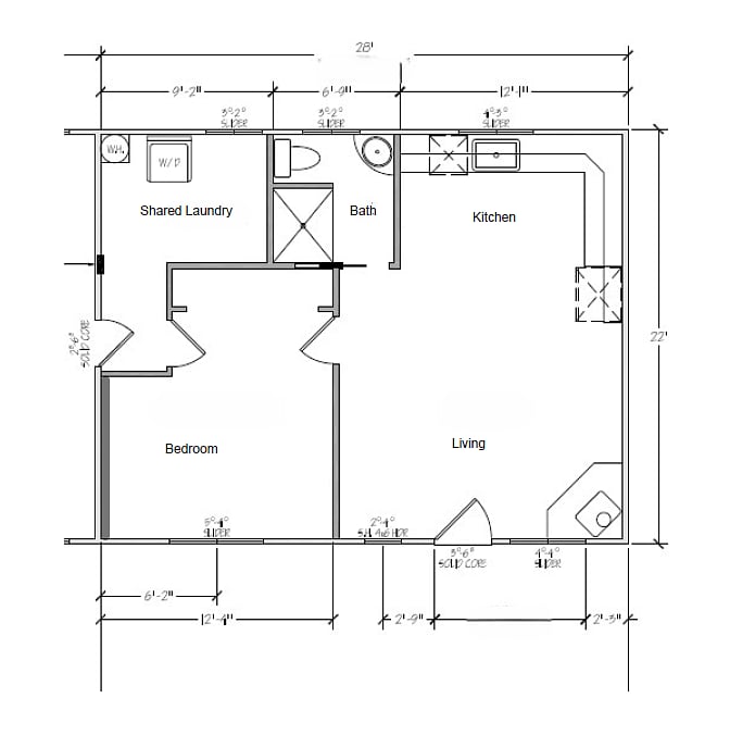 Cottage Layout