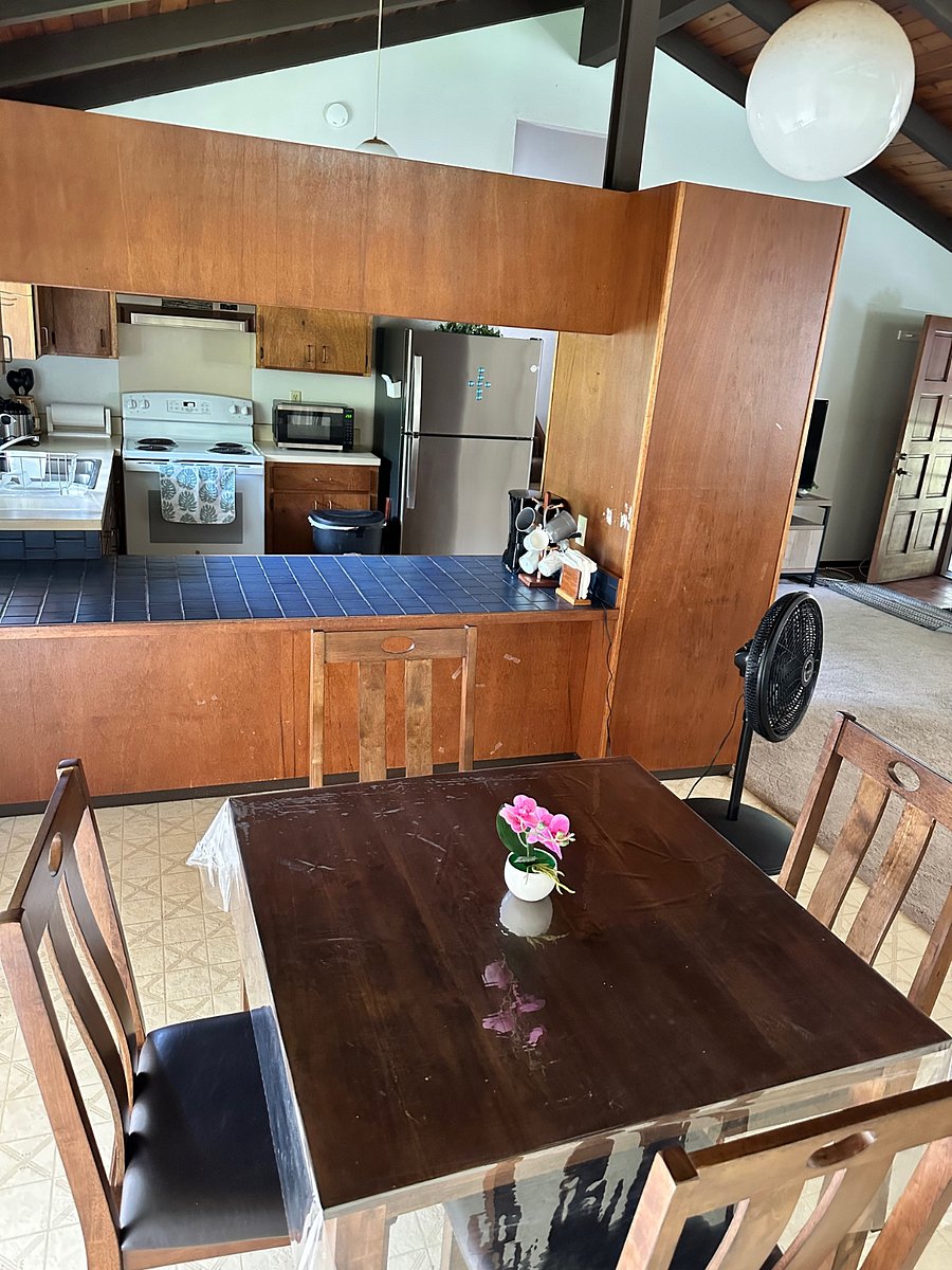 Functional kitchen with cookware and essentials included