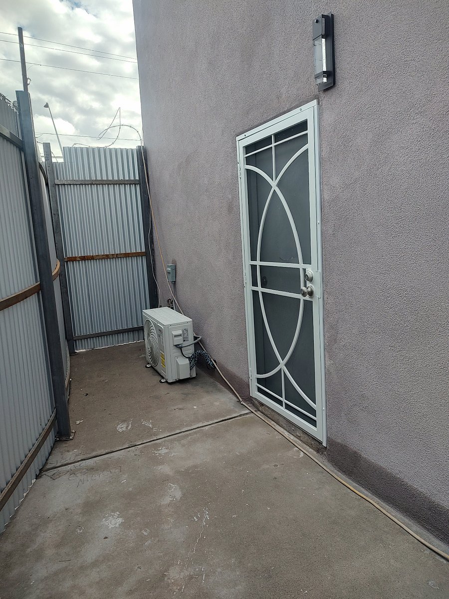 Front Door and courtyard area