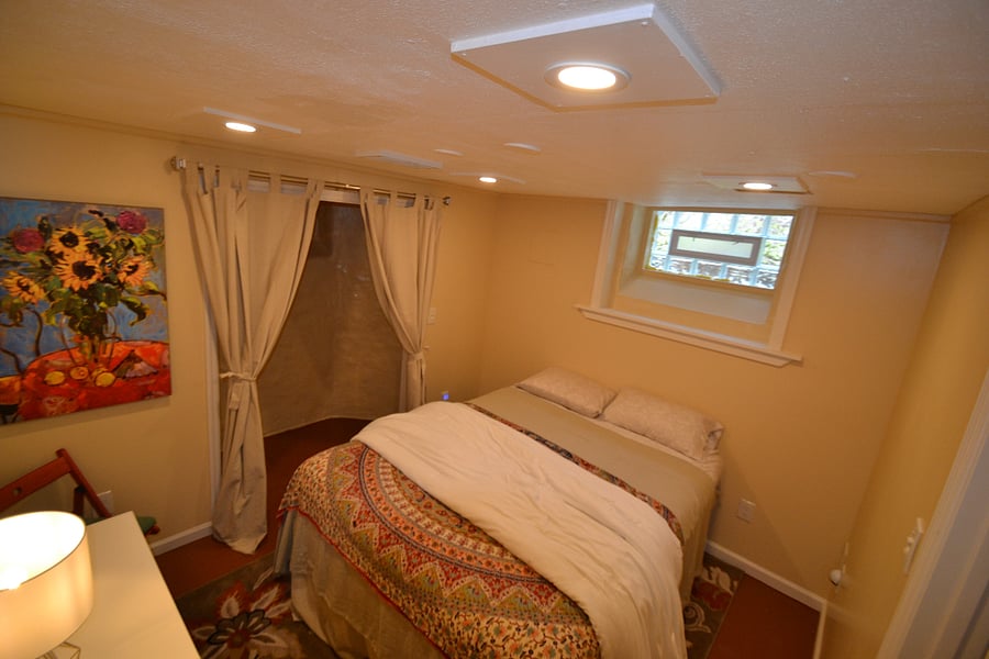 Basement apartment currently rented as noted longterm. 