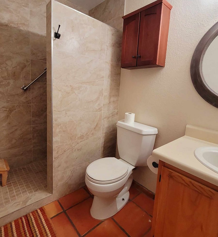 2nd Bathroom with Walk In Shower
