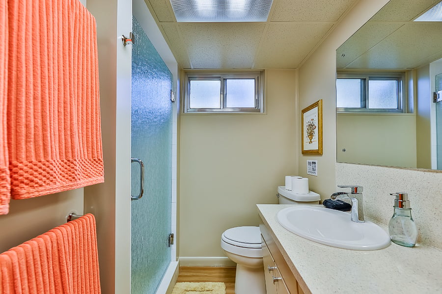 Downstairs Bathroom with Stand Up Shower 
