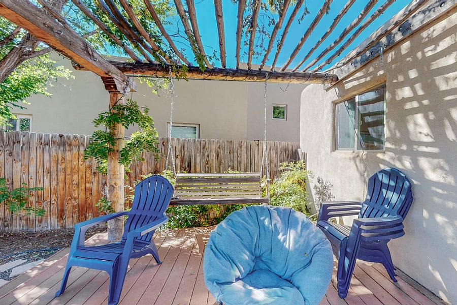 Private Rear Patio