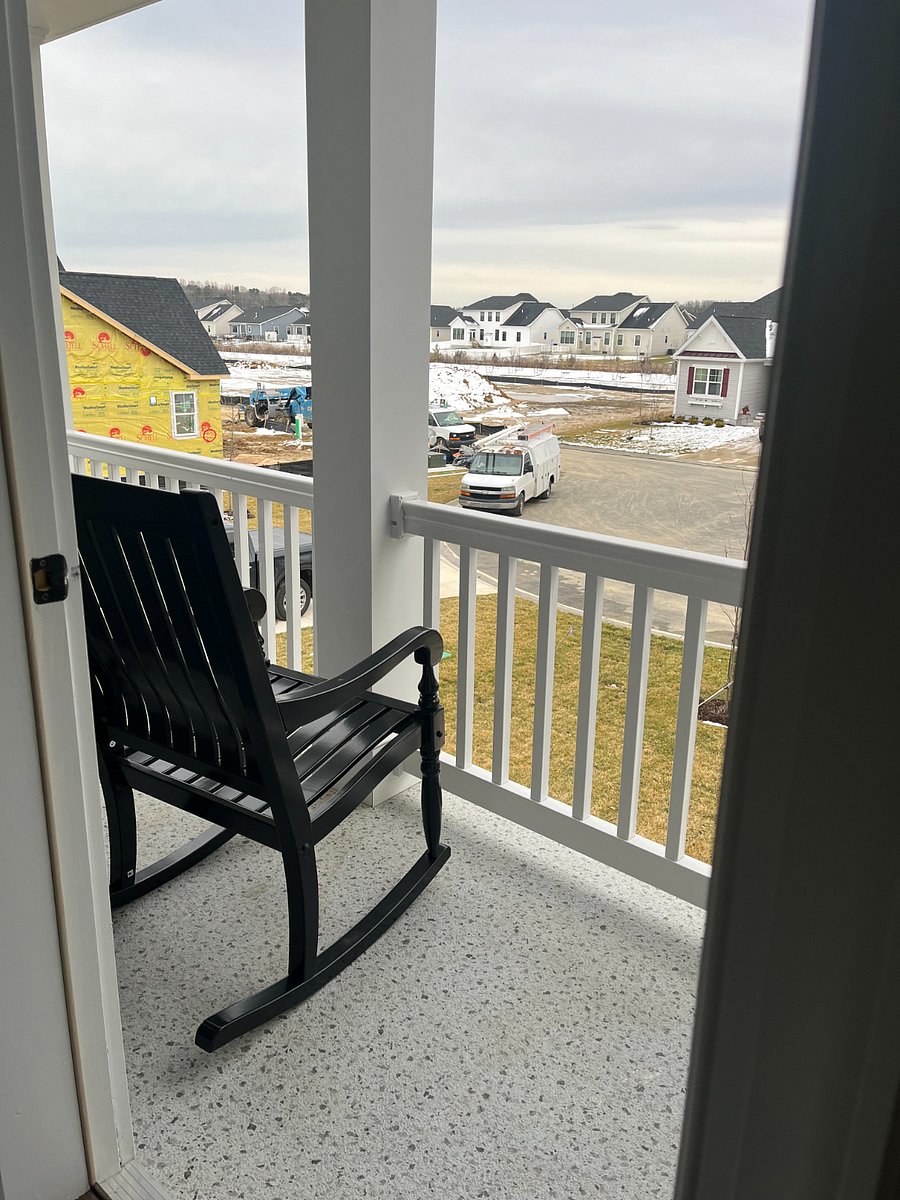 second floor porch