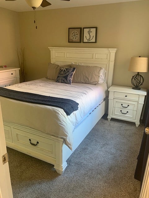 2nd bedroom with queen bed
