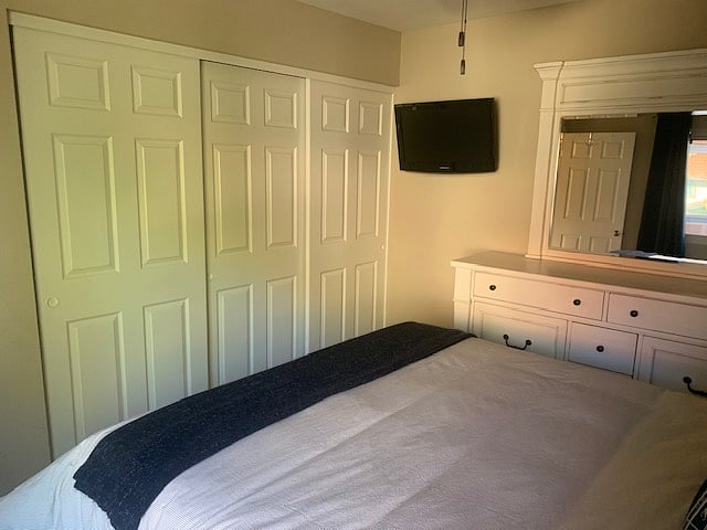 Large 3 door closet