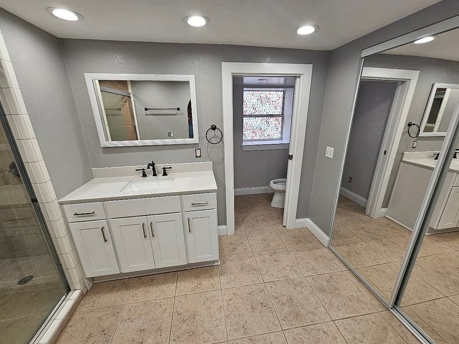 Downstairs master bath