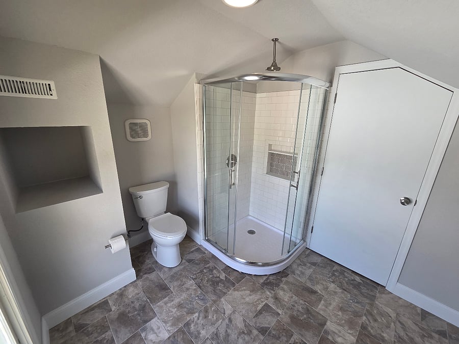 Attic full bath