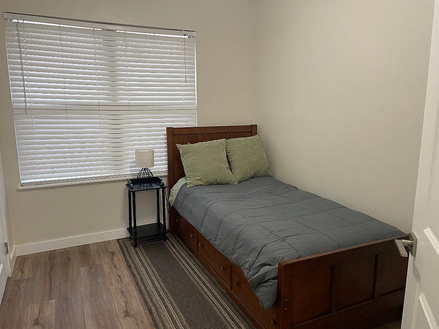 Second Bedroom has a trundle bed. 