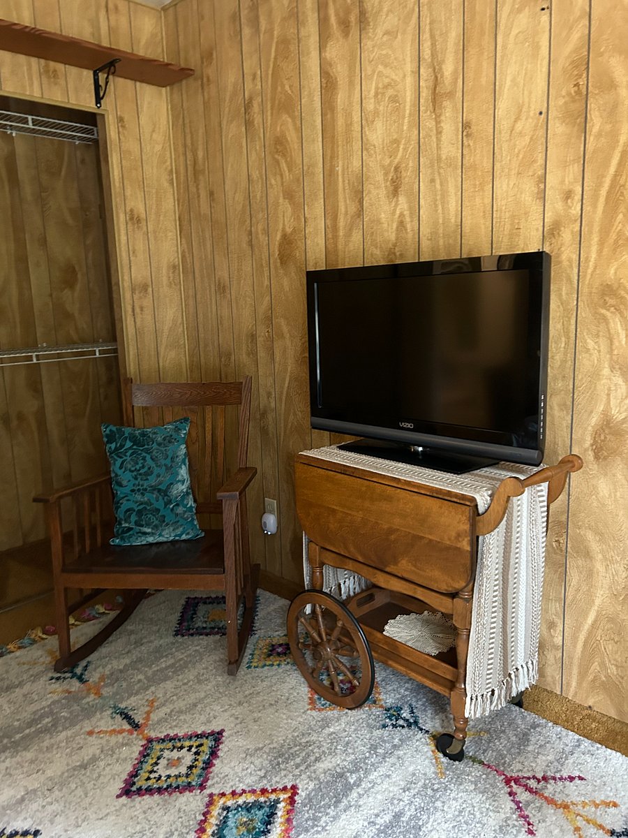 New TV has been purchased. Wi-Fi avail. Bring your Firestick.