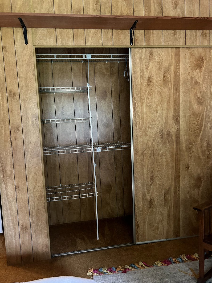 Lots of closet space.