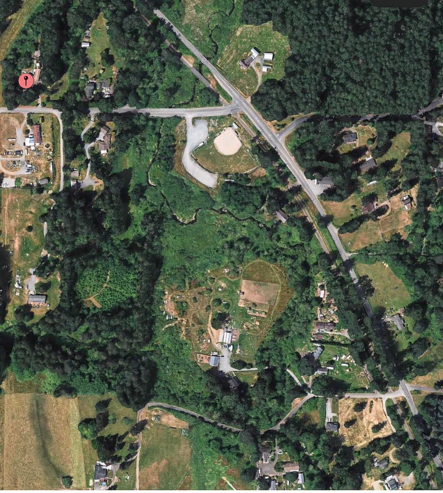 Ariel view...This property is next to popular Centennial trail. Ride your bike to Historic Snohomish, which is next to the Snohomish River. Lots of boutiques, antiques, coffee shops and restaurants to explore.