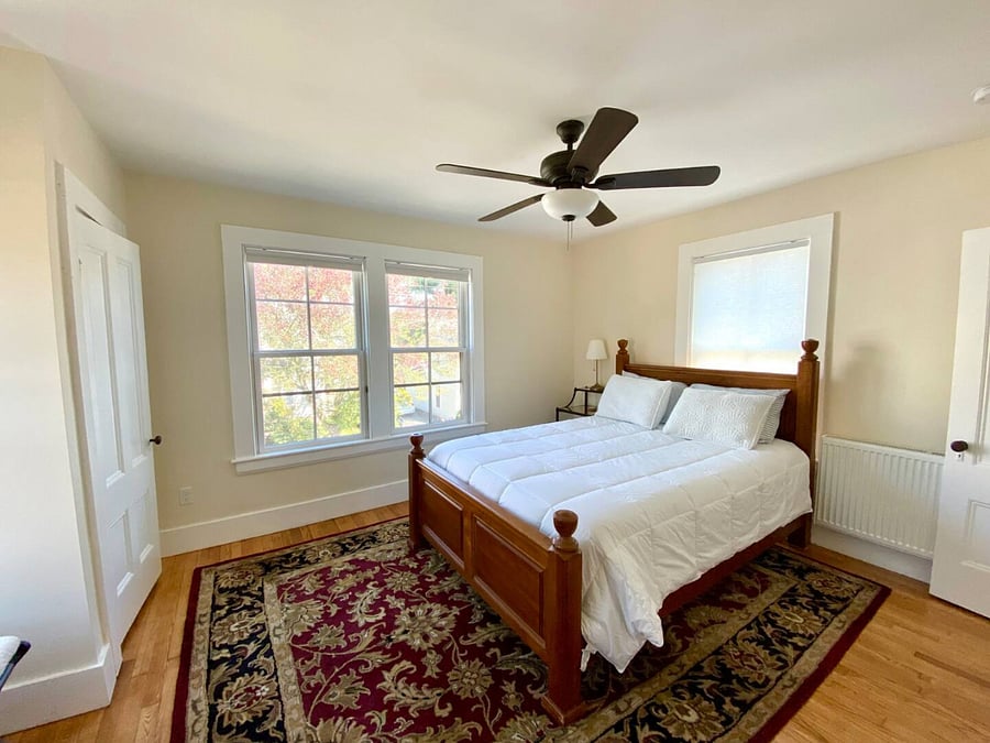 Primary Bedroom Queen Bed