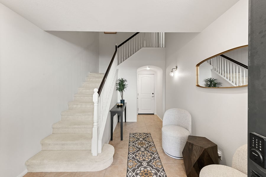 Garage entrance