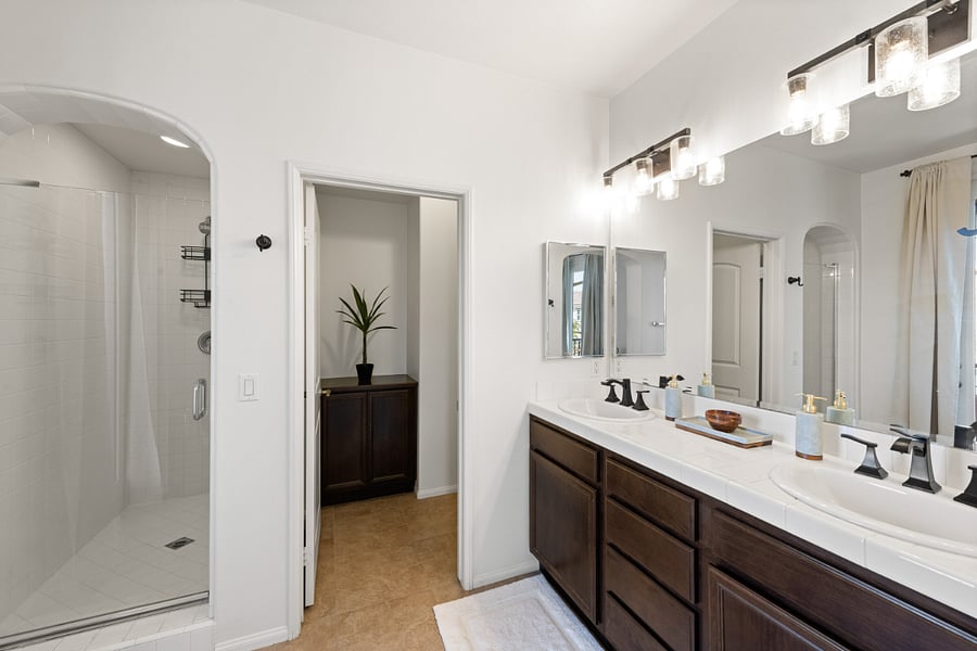 Master bathroom