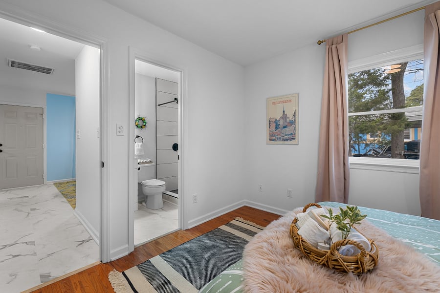 Primary Bedroom with PRIVATE BATHROOM