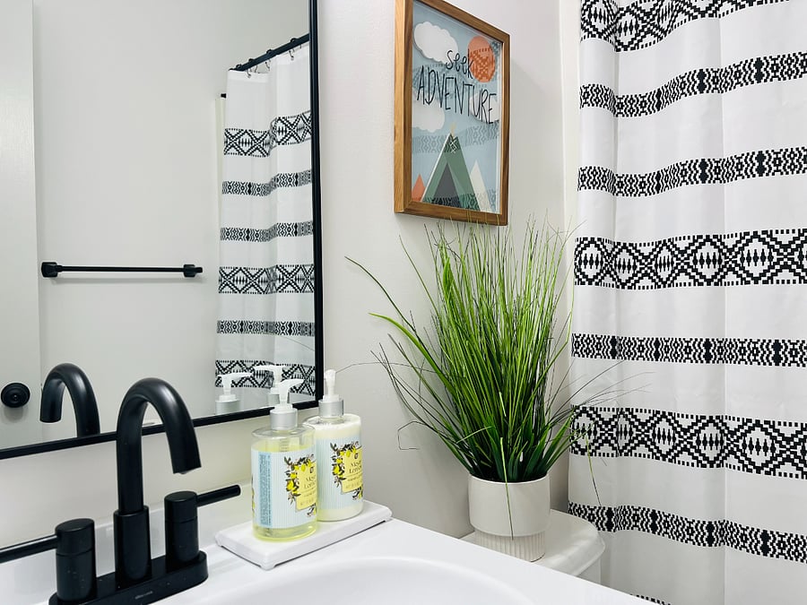 Large Wall Mirror with cool white light Local Destination Puzzle
