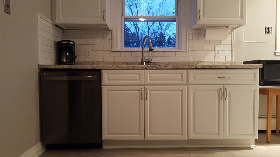 Kitchen with New Appliances