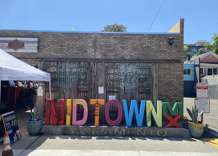 just minutes from midtown Sacramento!