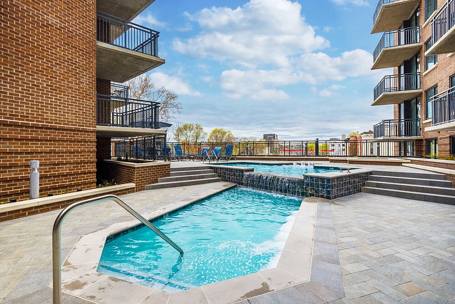 Pool available on 2nd floor