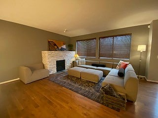 Living room, lots of light
