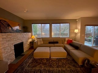 Cozy TV room