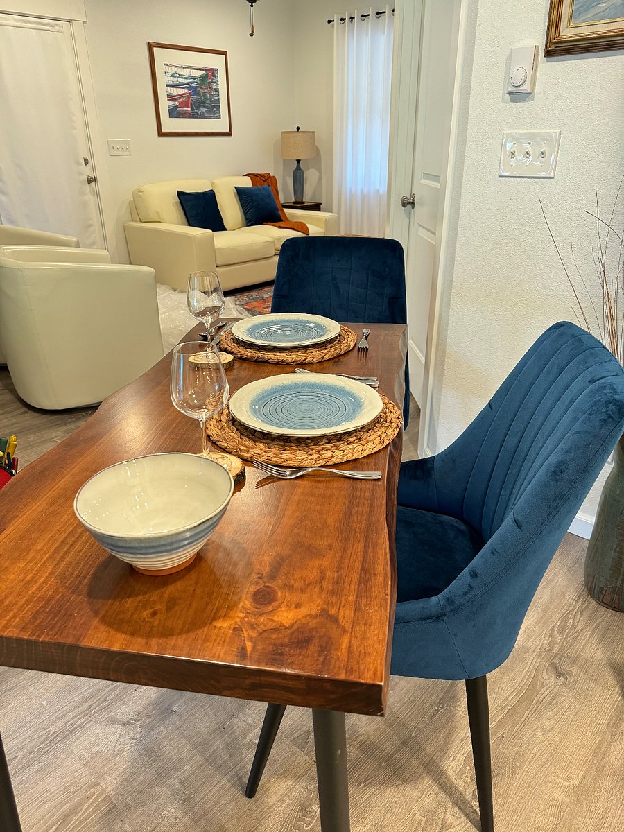Reposition table for dining option