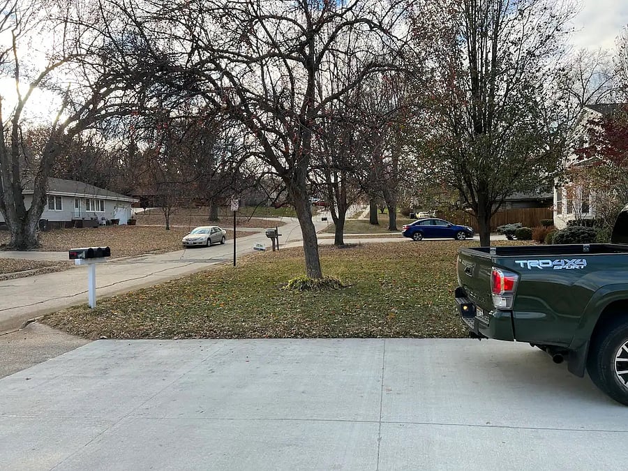 Parking spot 2: There are two "stalls" for parking in the driveway. Left hand side, near the porch entrance. One spot close to porch and one spot directly behind that stall. Also street parking is available on the opposite side of the street.