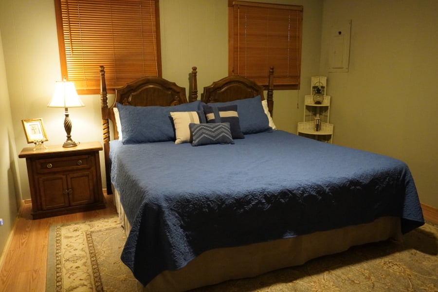 Master with king size bed