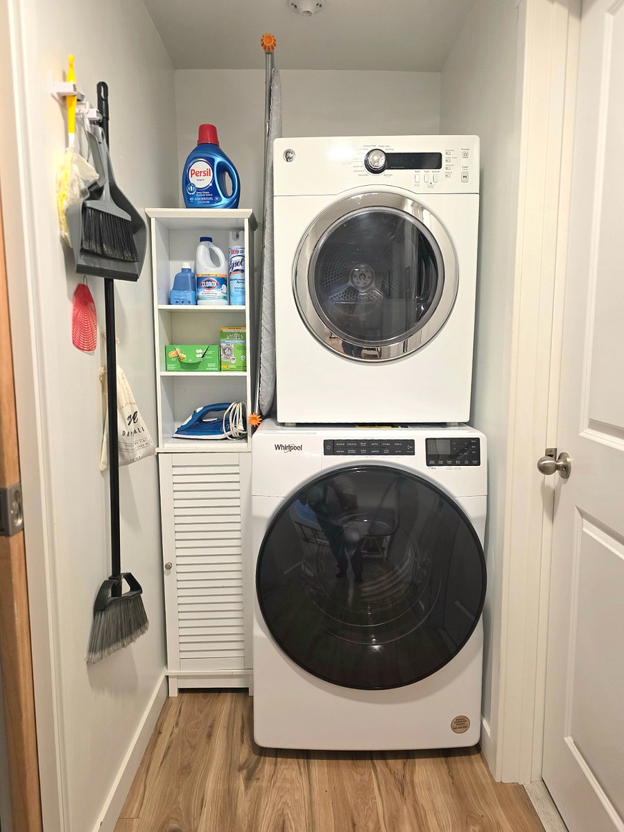 Brand new Whirlpool washer installed March 2025. 