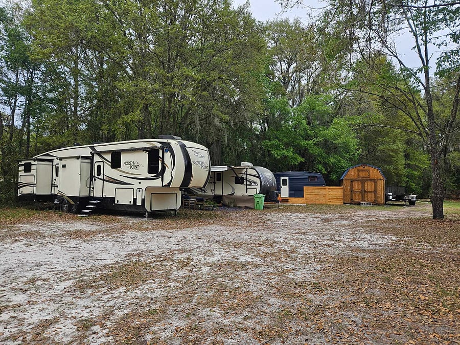 Three units area and proximity. Parking at each unit. Addl parking or 2nd vehicle or trailer only steps away.