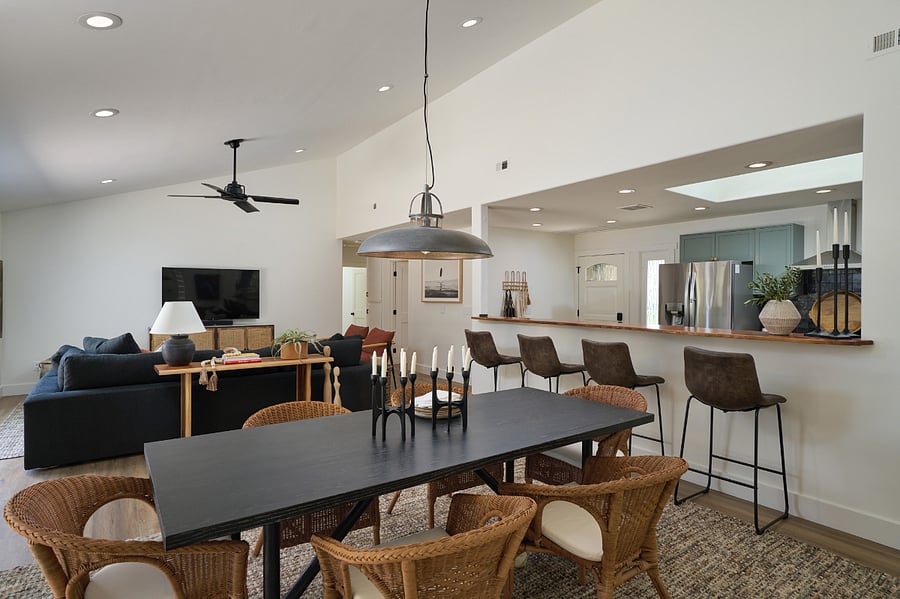 Eating area.