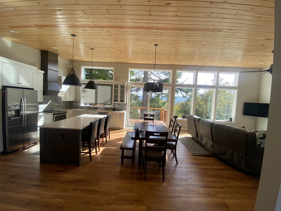 Open floor plan