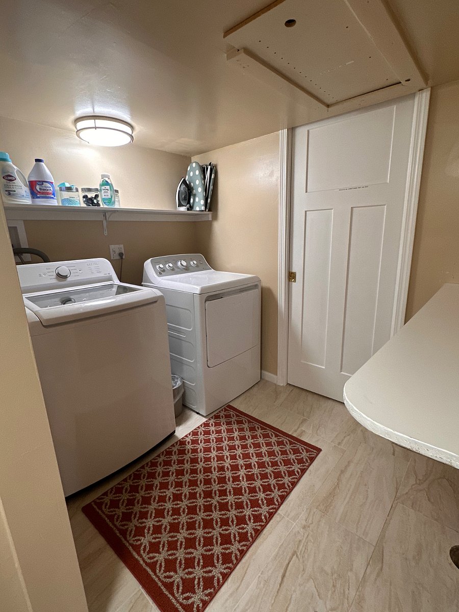 Private laundry for you during your stay.