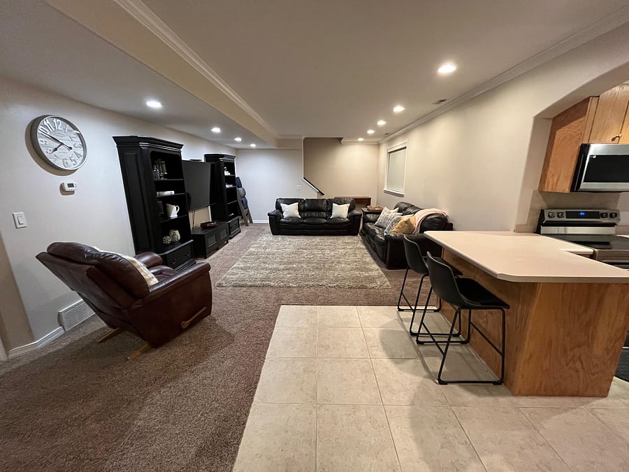 Family room / TV area