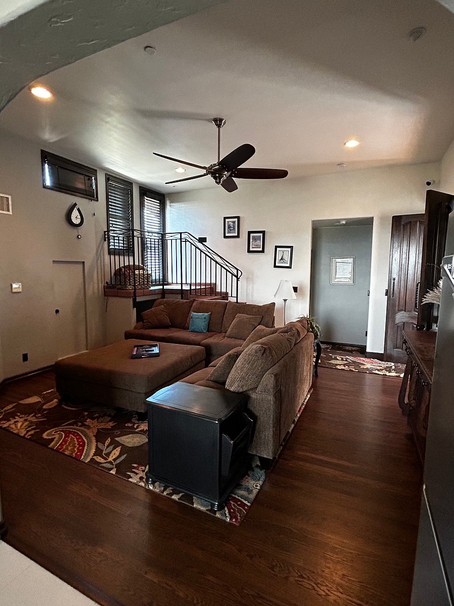 Plenty of room to relax after a long day at work.