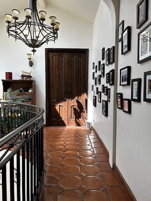 Key pad entrance to your private apartment.
