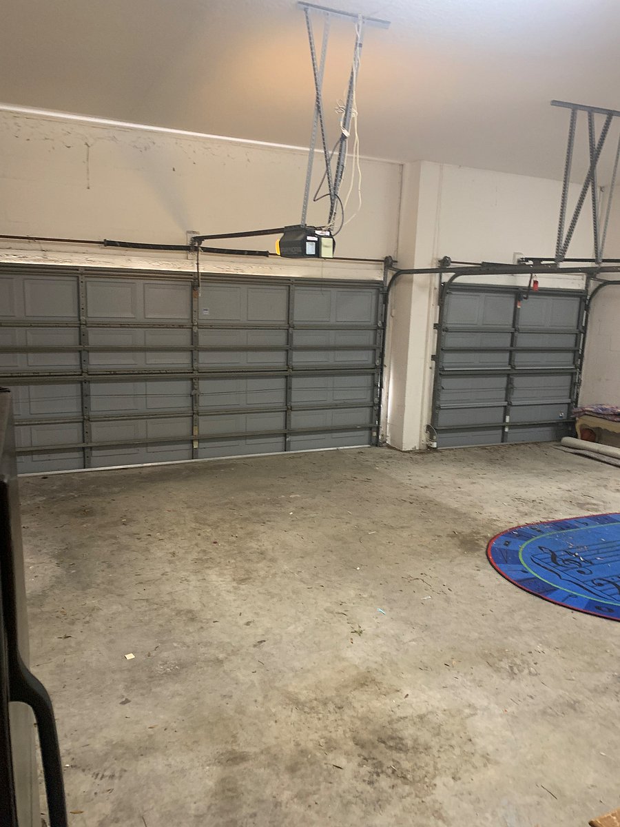 Large 2 car garage