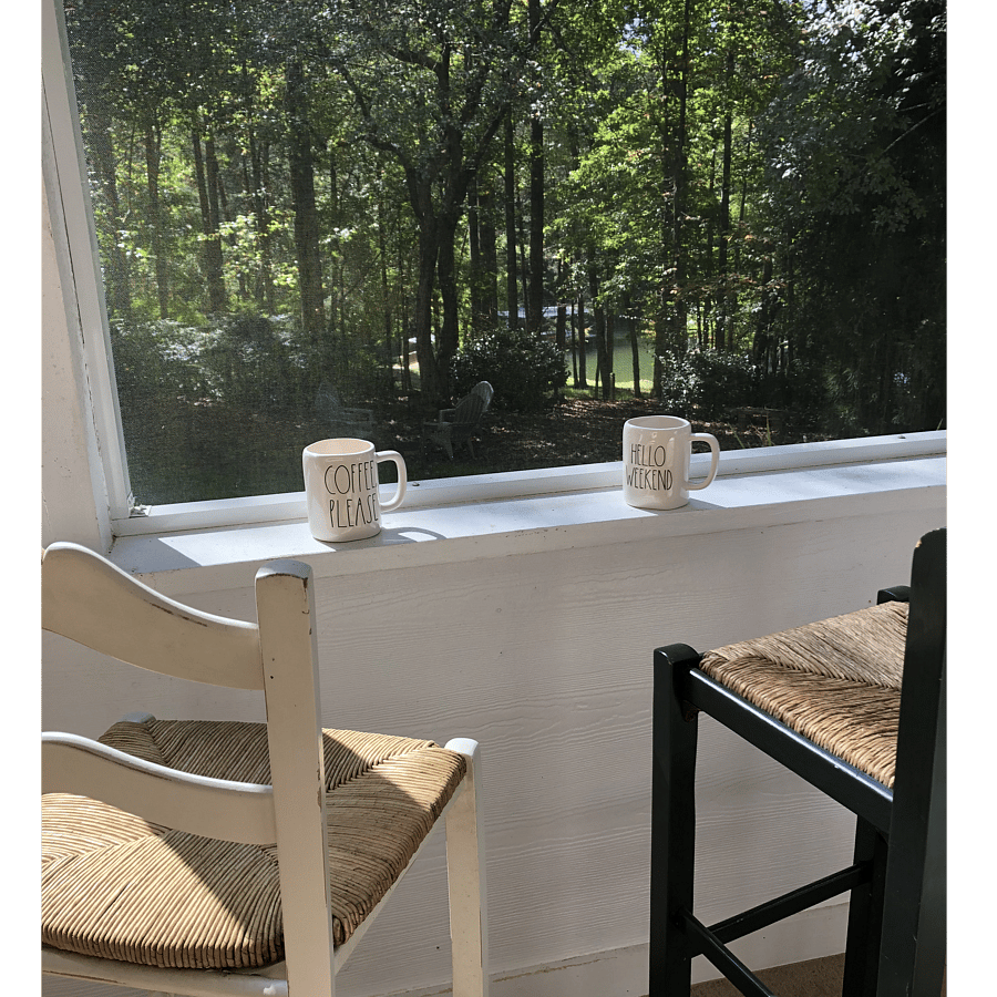 Coffee on the porch?