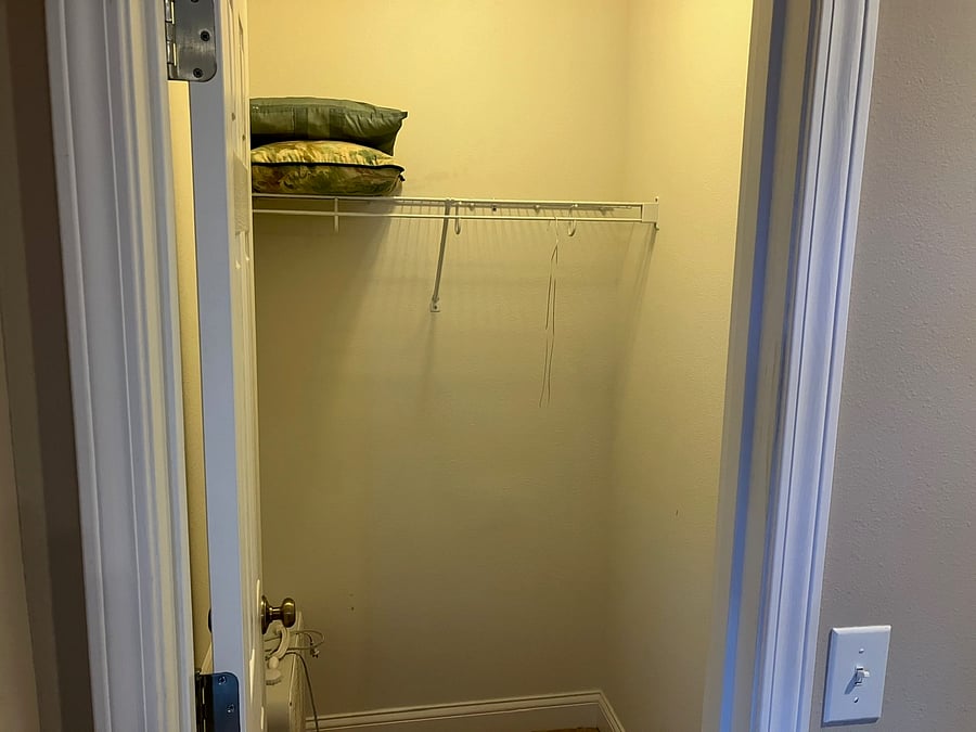Bedroom 2 walk in closet