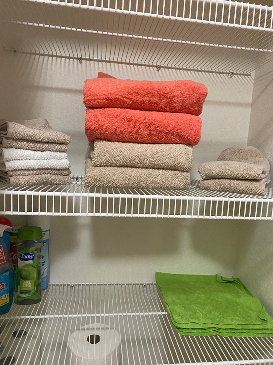 Guest linen closet