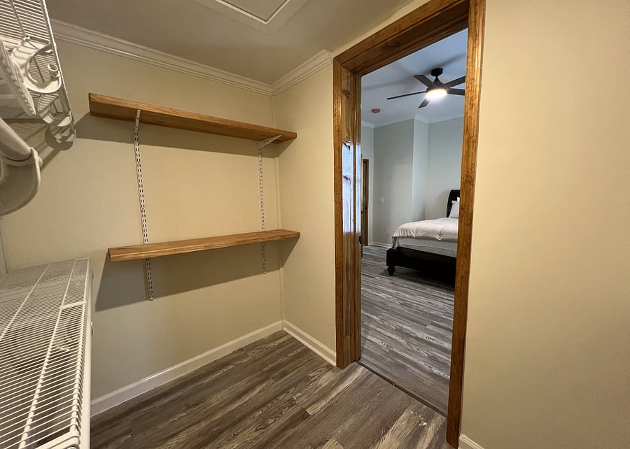 Master Bedroom Walk in Closet View 2