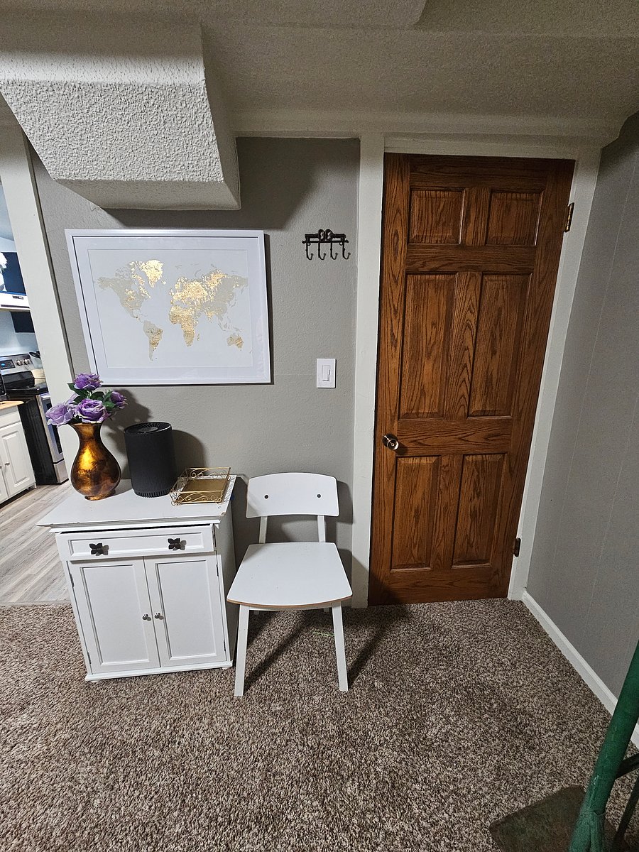 View from the other side of the entrance door