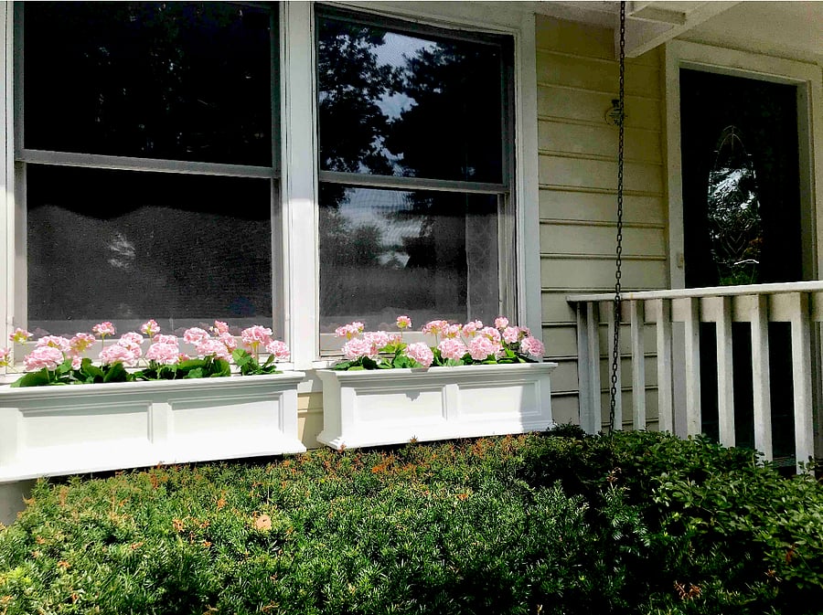 Details - flower boxes