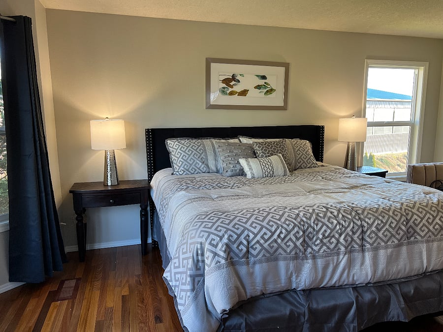 Second floor master bedroom