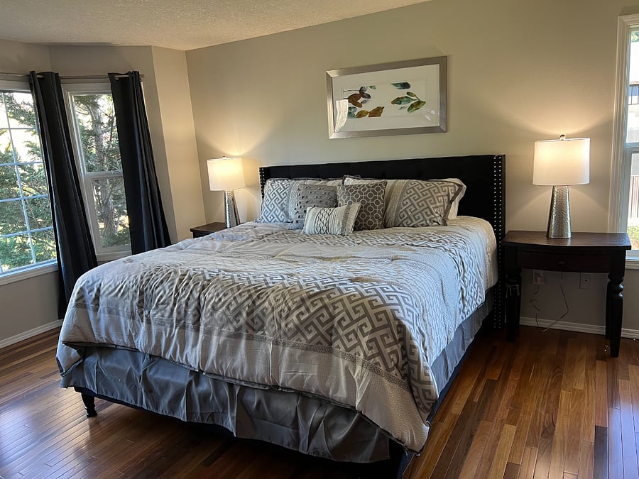 Second floor master bedroom