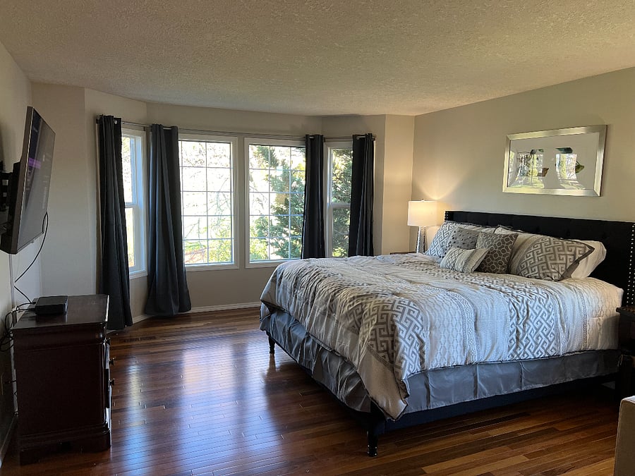 Second floor master bedroom