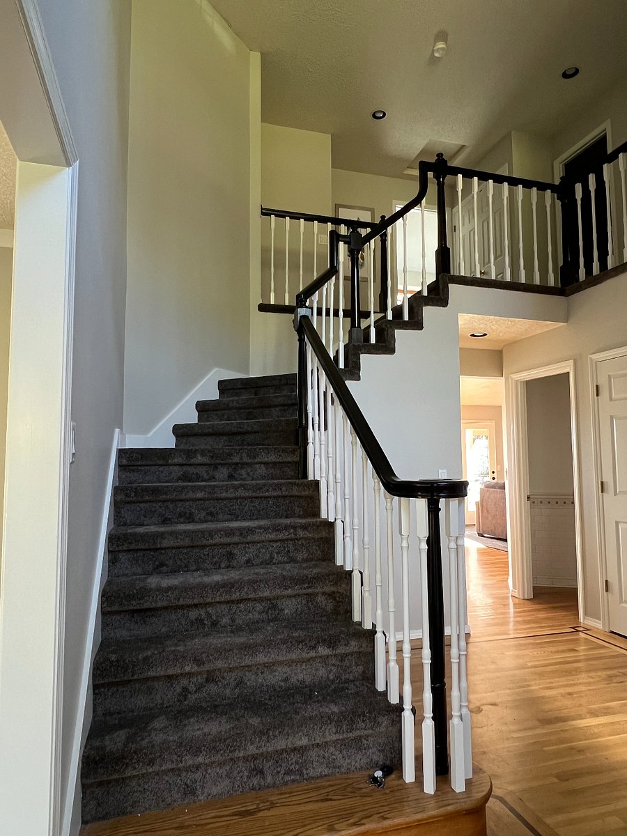 Stairs to second floor