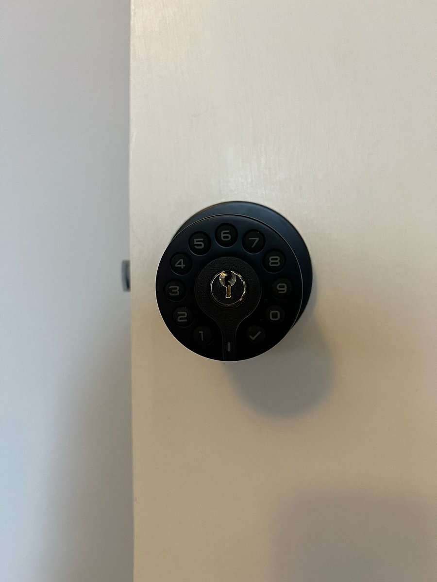 All bedrooms have coded locking doors for privacy and security